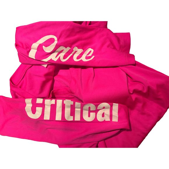 Hot pink shirt critical care. Sport tech. Medium long sleeve - Picture 9 of 15
